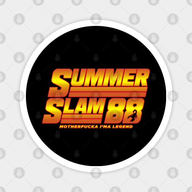 Summer Slam 88 Magnet by DIGABLETEEZ